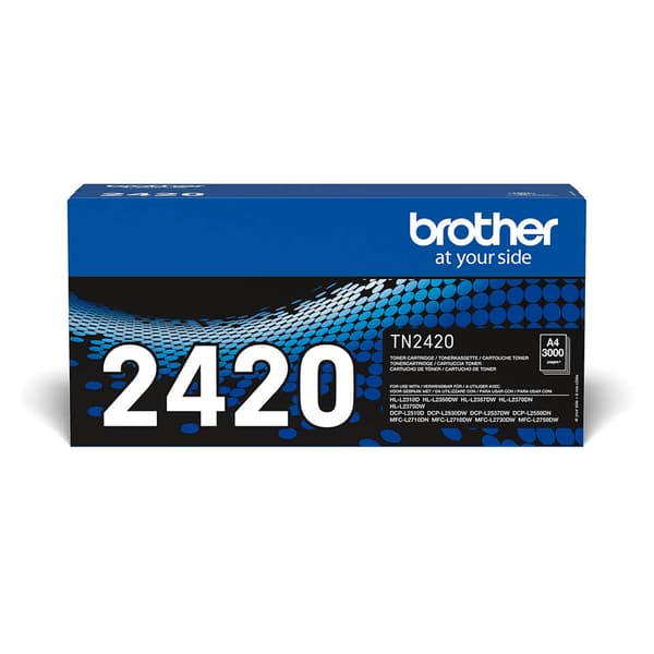 Toner TN2420 TN-2420 Sort