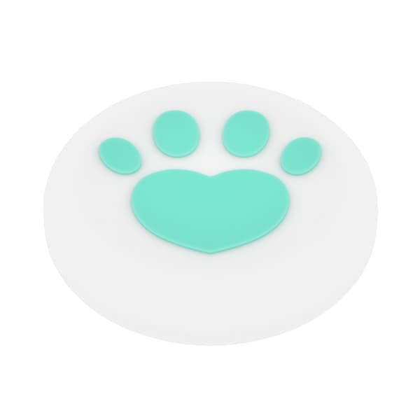 Förbättra ditt spelande med Switch2 Cat Paw Silikonkåpor Green+Blue