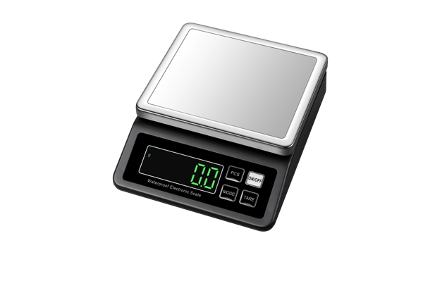Elektronisk Digitalvåg Black 10kg/1g