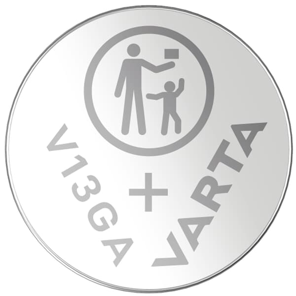 V13GA / LR44 1,5V batteri 2-pakning