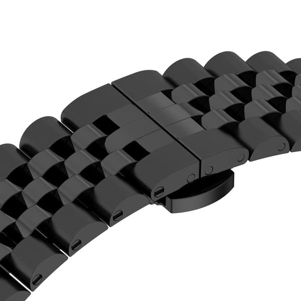 Urrem i rustfrit stål Black Fitbit Versa 3 / 4 / 5