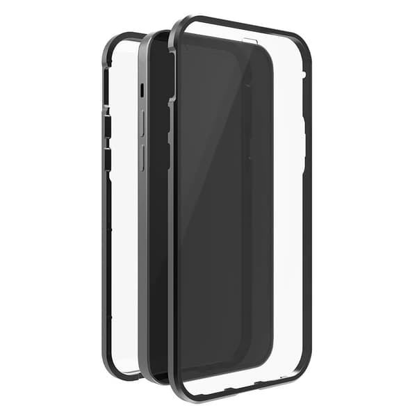 Cover 360° Glas Transp/Sort - iPhone 14 Pro