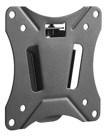 Office Compact Slim Fixed Wall Mount, 13"-27", 25 kg, black