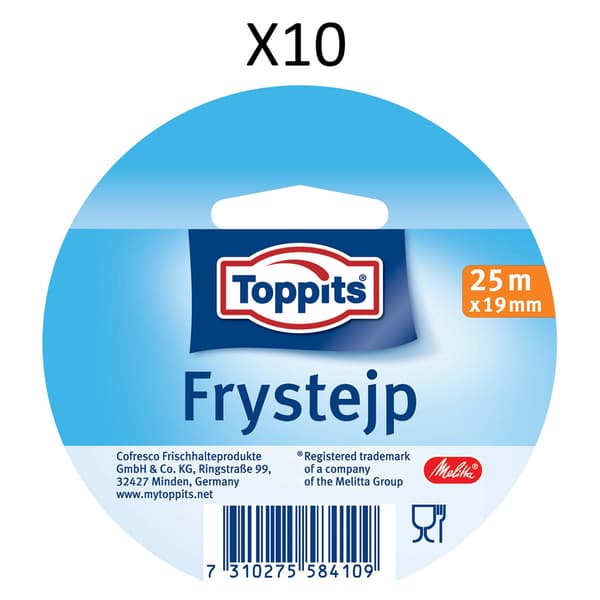 Pakastusteippi (Huomautus: 10 kpl DFP)