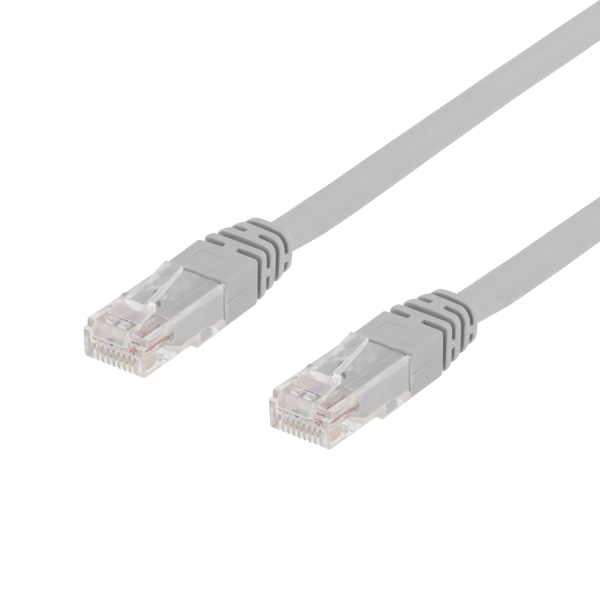 U/UTP Cat6 patch cable 30m 250MHz Deltacertified LSZH grey