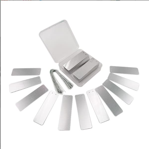 Aluminiumetiketter för Växter - 100 pack
