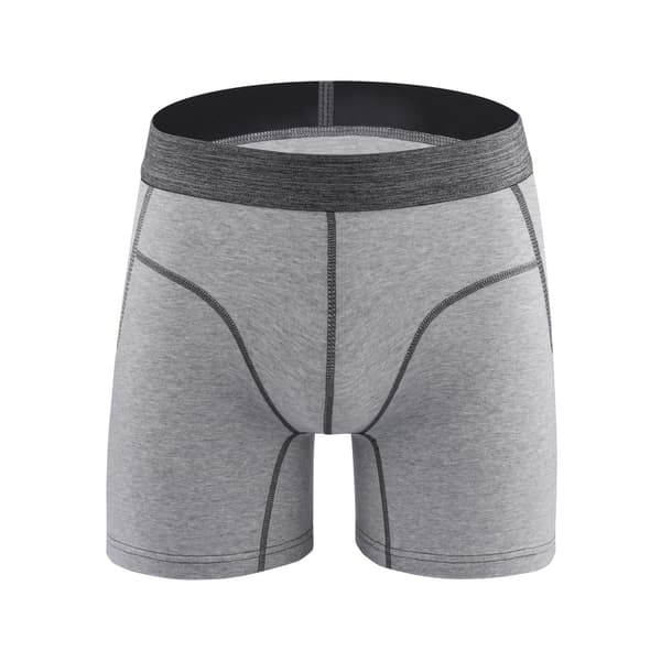 Mænds bomuldsboksershorts Bløde åndbare underbukser 3-pak XL