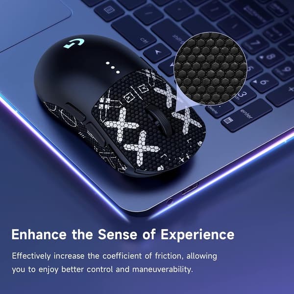 Parannettu pito hiiritarrat Logitech MX Master 3S:lle Black