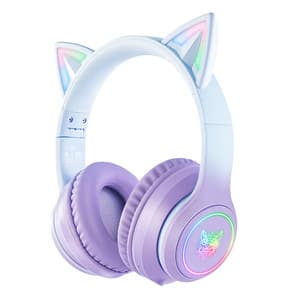 ONIKUMA B90 spelheadset (blå/lila)