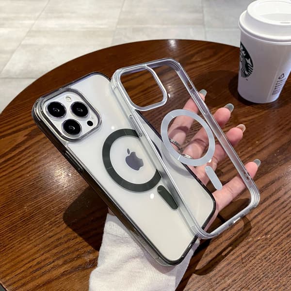 TPU magnetisk mobildeksel MultiColor iPhone 15 Pro
