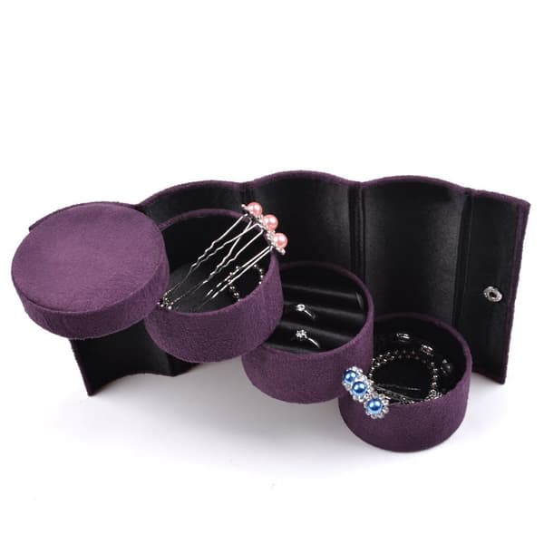Korulaatikko, 3 laatikkoa - violetti
