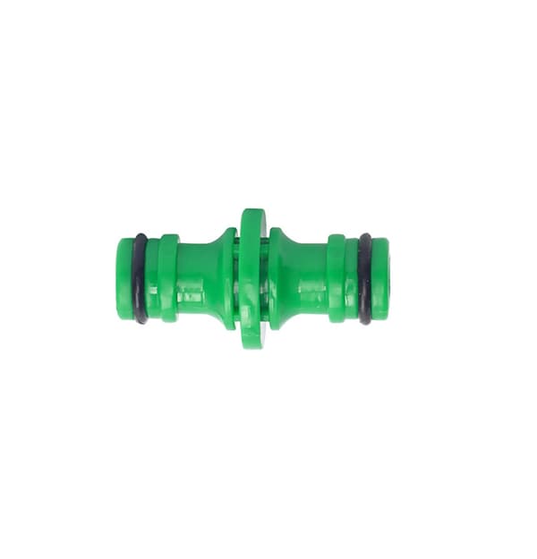 4-Pack Slangkoppling - Dubbel Pass Plastnippelkoppling