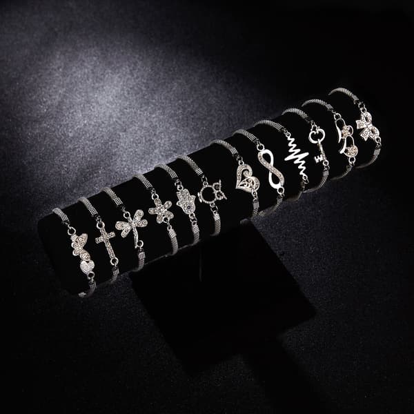Det onde øje armbånd Silver