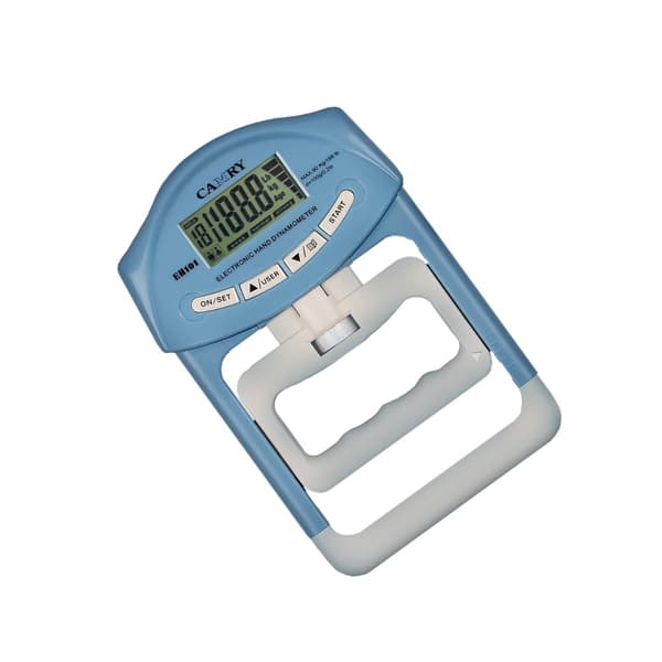 Elektronisk Handdynamometer Greppstyrketestare - Justerbar & Exakt Blue