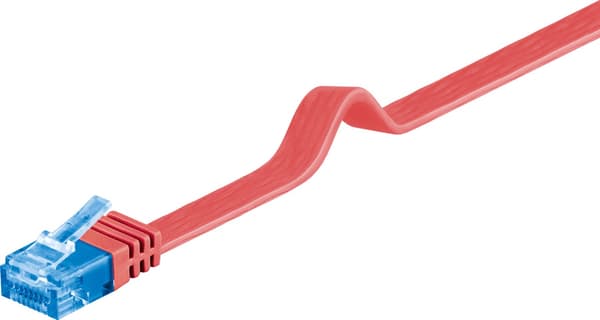 CAT 6A flat patch-kabel, U/UTP,