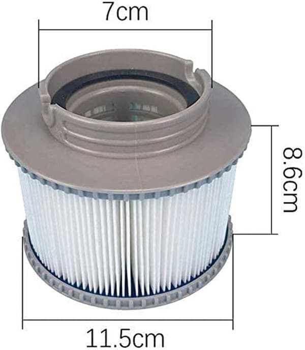 2-Pak - Poolfilter til MSPA oppustelige pools FD2089 - Poolfilter