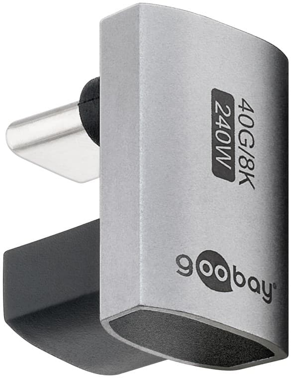USB-C™-adapter 180° U-formet, USB4™