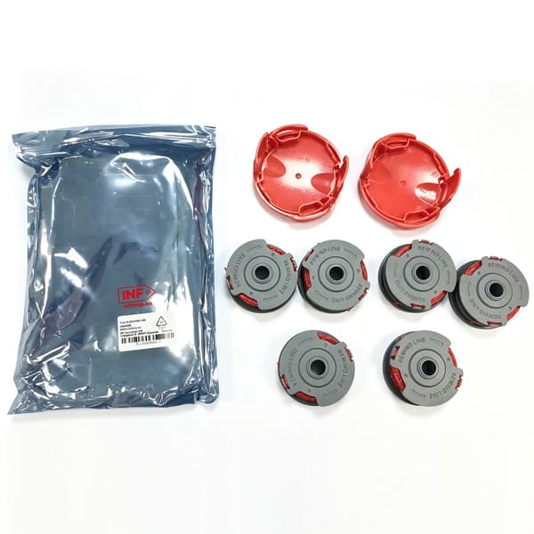 Trimmerspole och Linbyte för Flymo FLY021 6 spools