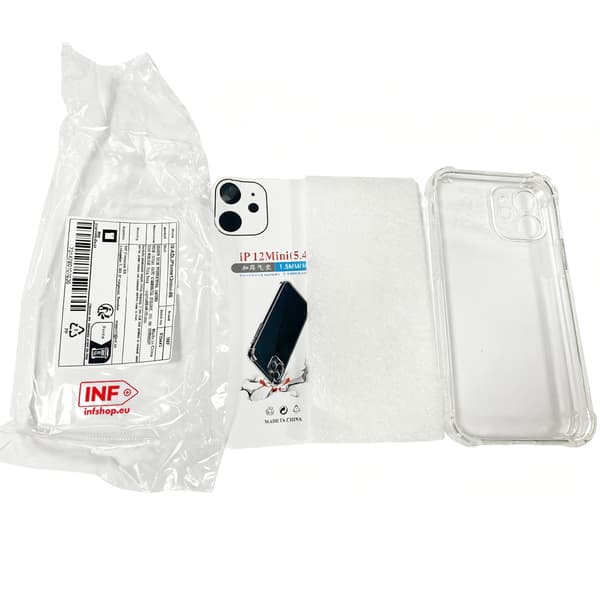 iPhone 12 Mini cover TPU Transparent