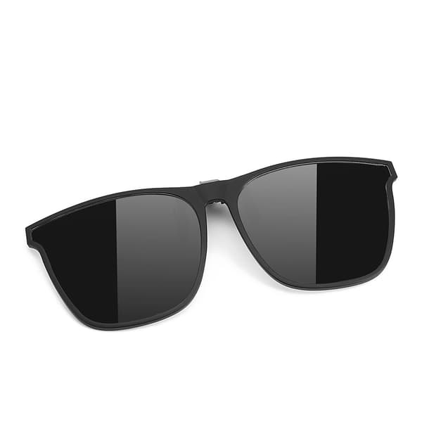 Clip-on solbriller - til brillerammer Black+Grey