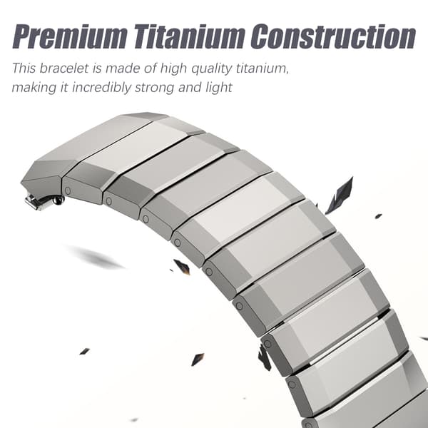 Titanium klokkerem for Huawei GT5 Pro Silver