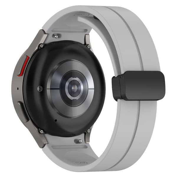 Silikonrem til Samsung Galaxy Watch 5/4 - 20 mm LightGrey