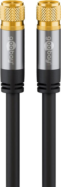 Satellit-antennekabel (135 dB), 4x afskærmet