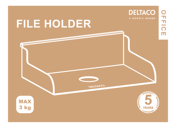 OFFICE Shelf for slatwall panel (DELO-0151)
