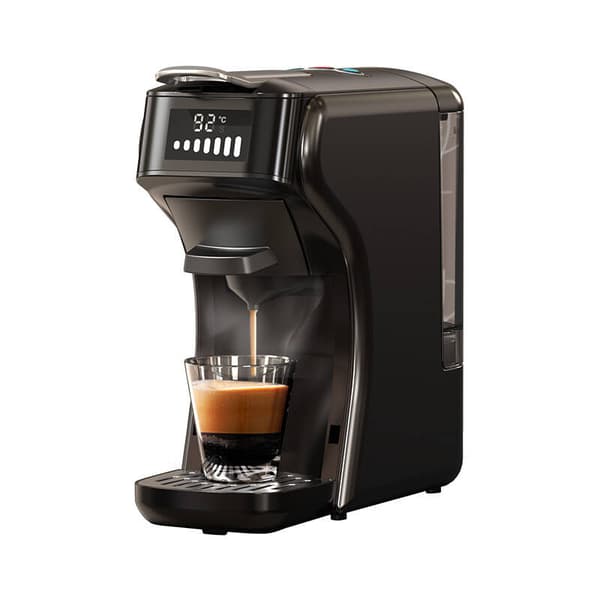 HiBREW 5-i-1 kapsel kaffemaskine H1B-sort (sort)
