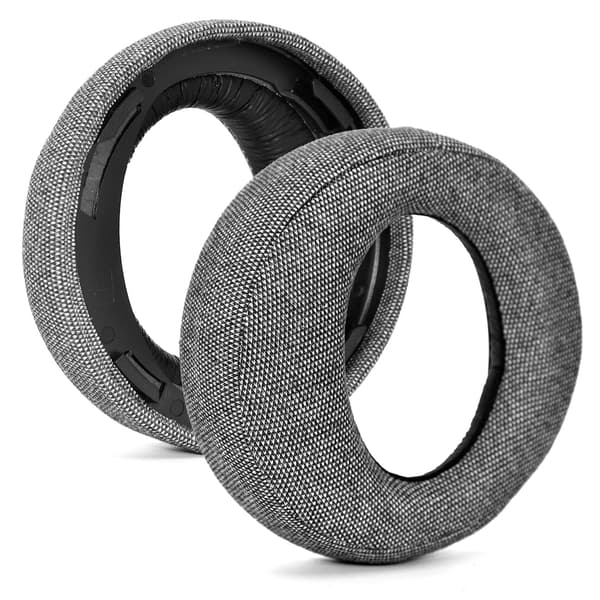 Komfortable stofføreputer for Sony PS3/PS4 7.1 hodetelefoner - Grå