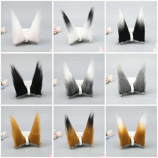 Fox Tail -pehmo, pehmoinen Fox Tail -cosplay-tarvike Camel