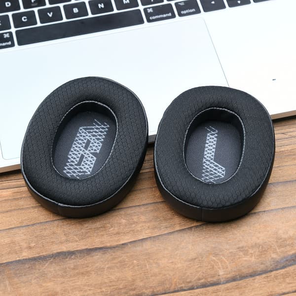 Mustat korvapehmusteet JBL E65BTNC -kuulokkeille - 2 kpl