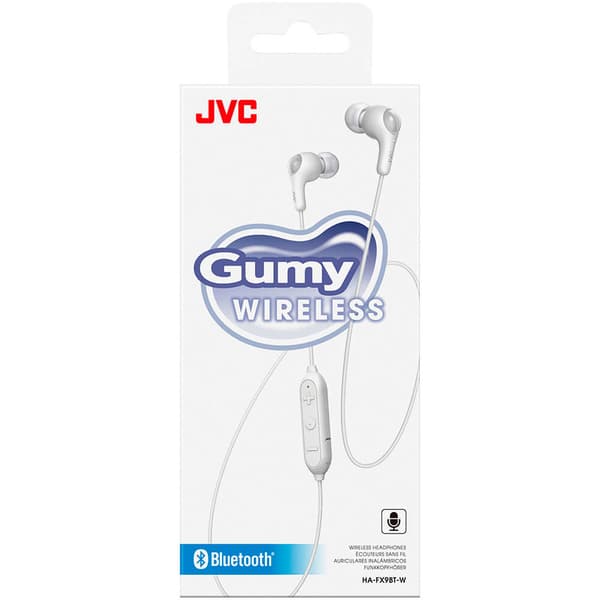 Øreplugger FX9BT Gumy In-Ear Trådløs Mic Hvit