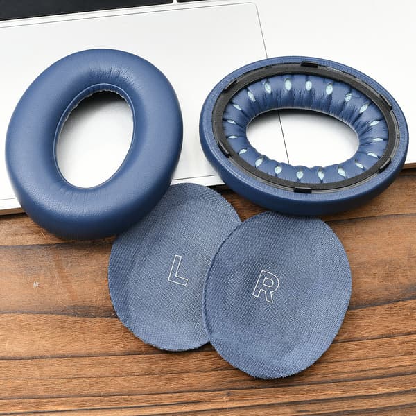 Blå øreputer for Bose QuietComfort Ultra - 2-pakning