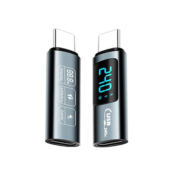 240W USB 2.0 Digital Display Adapter Grey