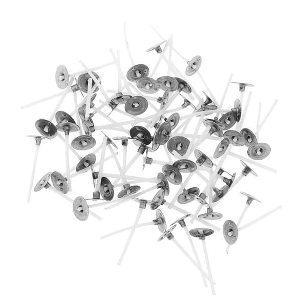 Voksede lysvæger (20 cm) 100 stk. Hvid