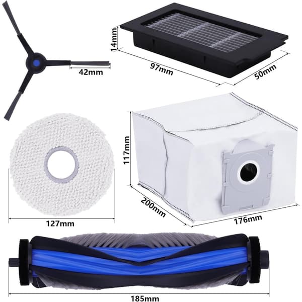 Erstatningssett for Ecovacs T50 Pro Omni