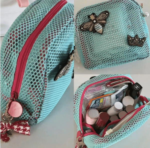 Ny net-vaskepose til rejser Blue