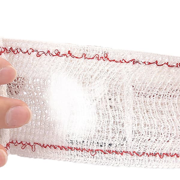 Elastinen side punaisella viivalla - 4 kpl 10x10x4.5cm