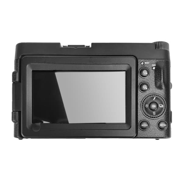 Digitalkamera 24MP med vidvinkelobjektiv