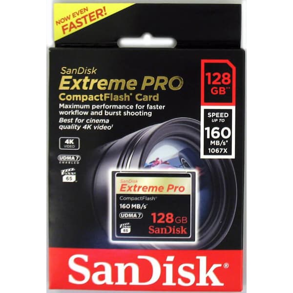 CF Extreme PRO 128GB 160/150MB/s