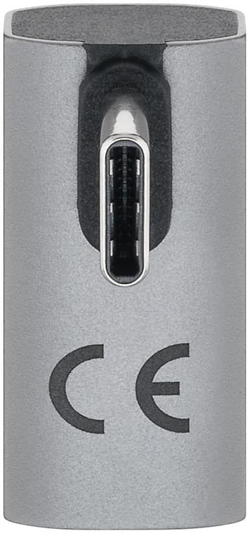 USB-C™-adapter vertikal 90° drejet, USB4™