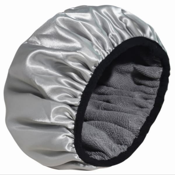 3-i-1 Snabbtorkande Hårinpackning Duschmössa Grey