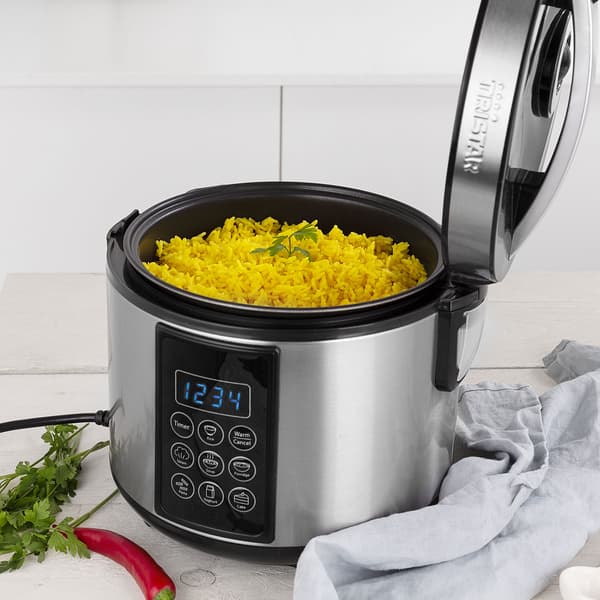 Digital ris- og dampkoker 2,2 l 900 watt