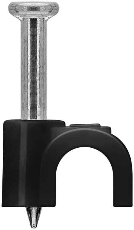 Kabelklämma 4 mm, svart