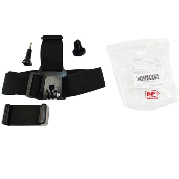 Pannebånd for GoPro kamera og mobil