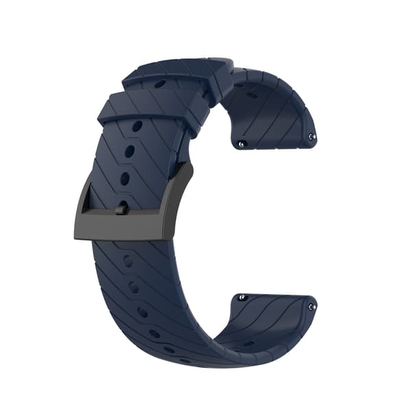 Silikontwill förlängd modell klockarmband för Garmin Forerunner 22mm Blue