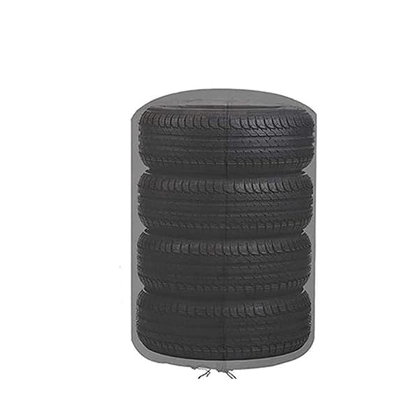 Skyddande Däckkåpa Black L