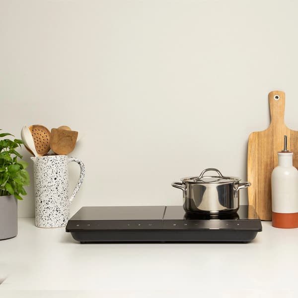 Induktionsplade Dobbelt IK-6162 19 & 16 cm LCD Touch