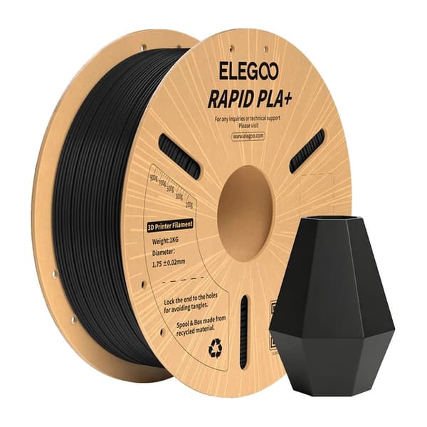 ELEGOO Rapid PLA+ -filamentti (musta)